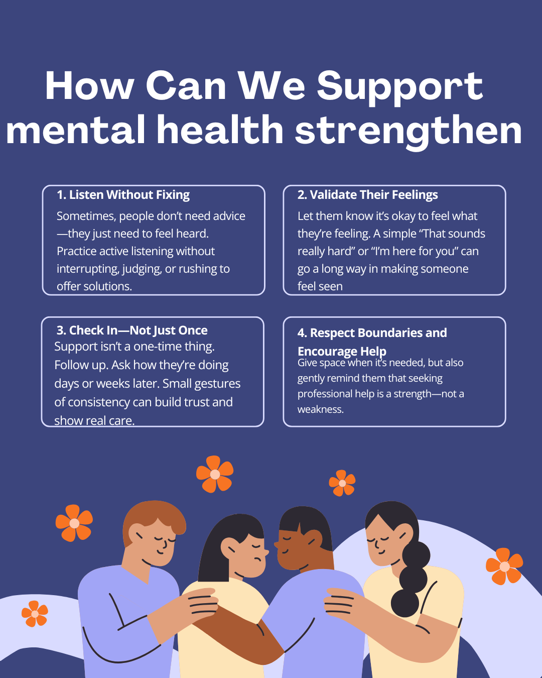 strengthening mental health support together